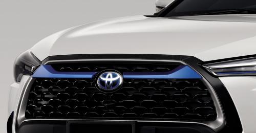 COROLLA CROSS - Ốp trang trí lưới tản nhiệt (màu Xanh biển)