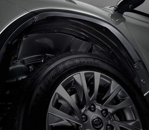 FORTUNER - Tấm nhựa bảo vệ hốc bánh