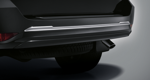 FORTUNER - Trang trí cản sau mạ Chrome