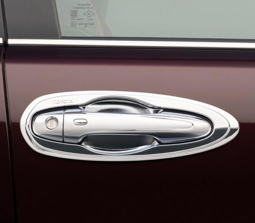 INNOVA - Bộ ốp tay cửa mạ Crôm - 4 cửa (Có viền mạ Chrome)