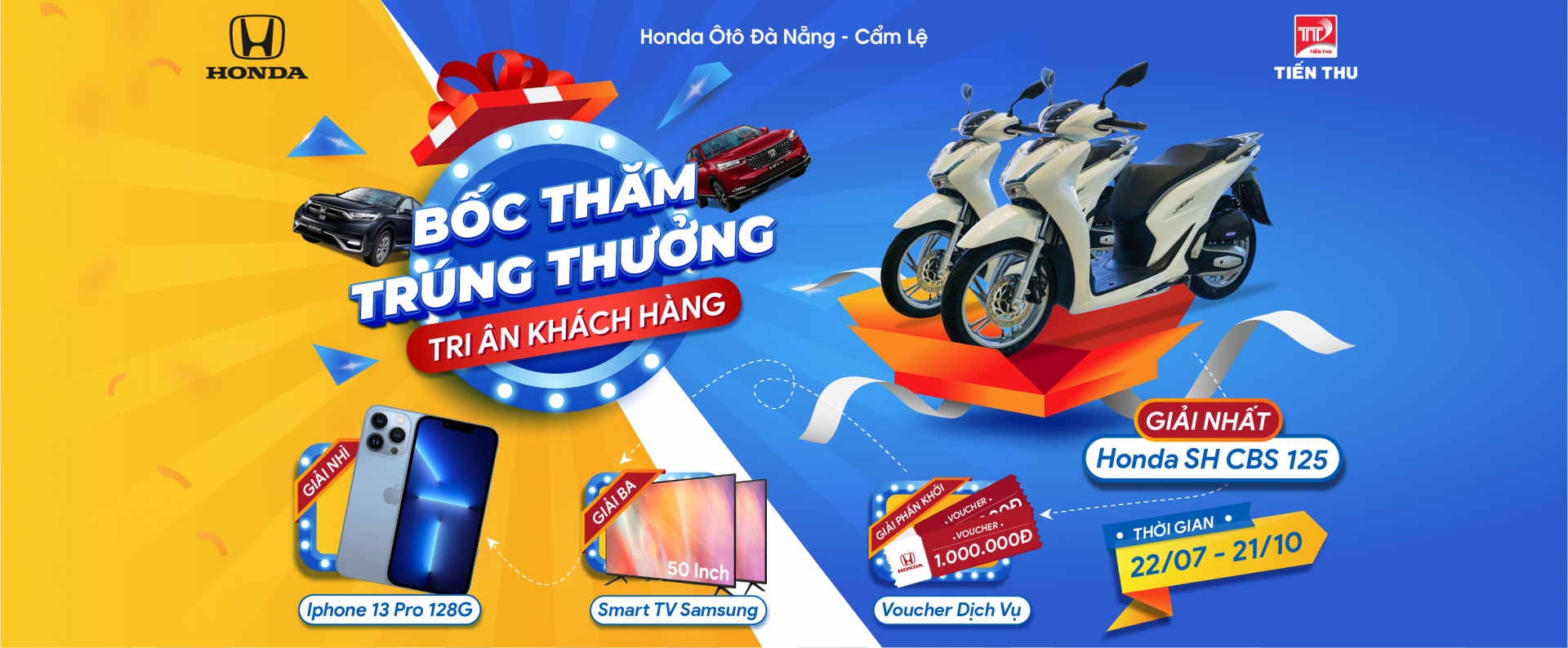 BỐC THĂM TRÚNG THƯỞNG - TRI ÂN KHÁCH HÀNG