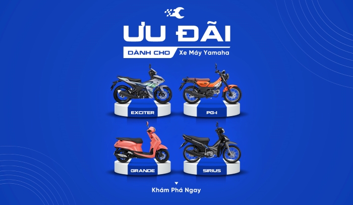 KHUYẾN MÃI XE YAMAHA