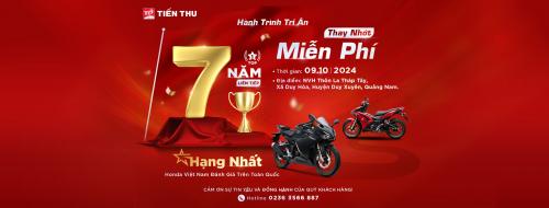 HEAD Tiến Thu 2 Tri Ân Khách Hàng, Thay Nhớt Miễn Phí 