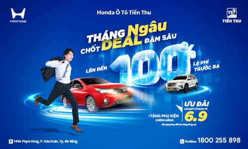 ƯU ĐÃI THÁNG 0826 Honda