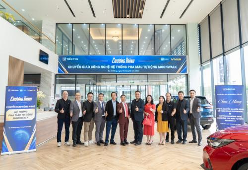 CHƯƠNG TRÌNH CHUYỂN GIAO CÔNG NGHỆ - HỆ THỐNG PHA MÀU TỰ ĐỘNG MOONWALK 