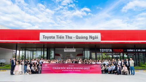 CHÀO ĐÓN TOYOTA VIỆT NAM VÀ CÁC ĐẠI LÝ TOYOTA TOÀN QUỐC ĐẾN THAM QUAN VÀ GENBA TẠI TOYOTA TIẾN THU QUẢNG NGÃI