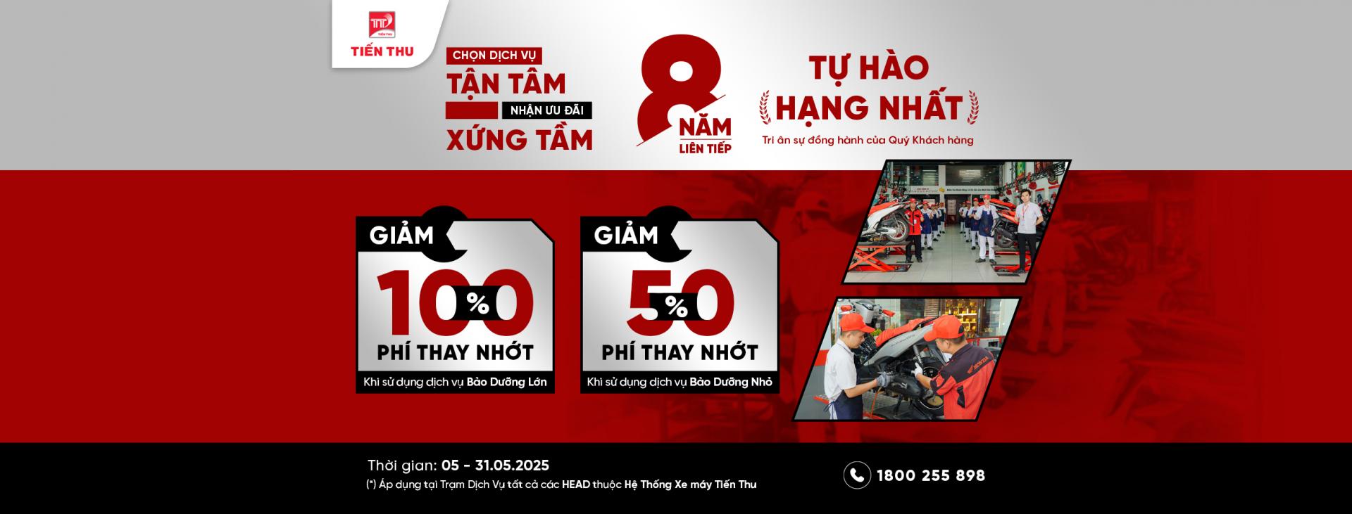 Chọn Dịch Vụ Tận Tâm - Nhận Ưu Đãi Xứng Tầm 