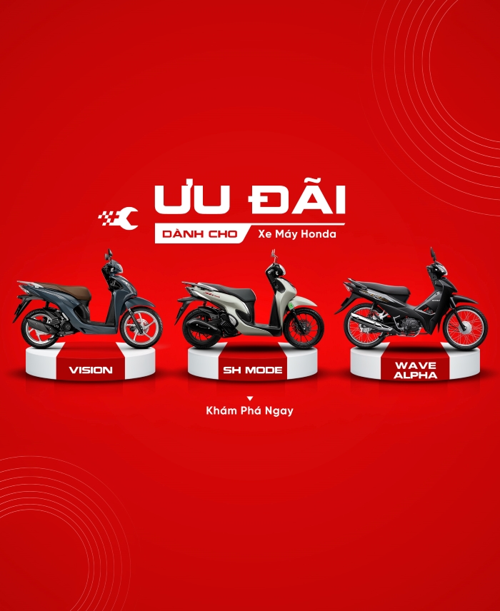 KHUYẾN MÃI XE HONDA