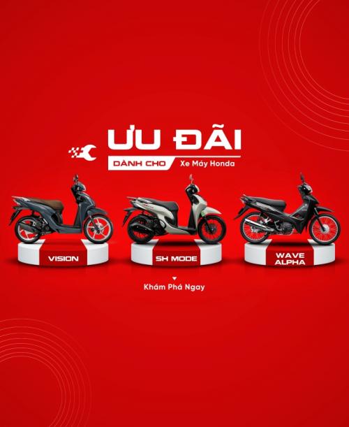 KHUYẾN MÃI XE HONDA