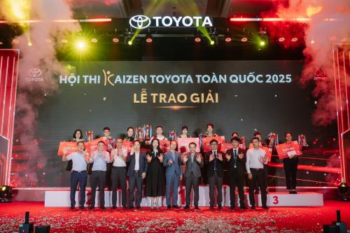 TOYOTA TIẾN THU QUẢNG NGÃI ĐẠT GIẢI NHẤT CHUNG KẾT HỘI THI KAIZEN TOYOTA TOÀN QUỐC 2025