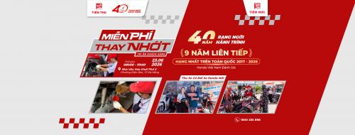 [HEAD Tiến Đức 1] Tri Ân Khách Hàng - Thay Nhớt Miễn Phí