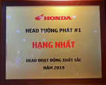 Hạng Nhất HEAD Hoạt Động Xuất Sắc 2019
